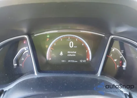 2019 Honda Civic Sport из США, поврежденный, VIN 2HGFC2F87KH534574